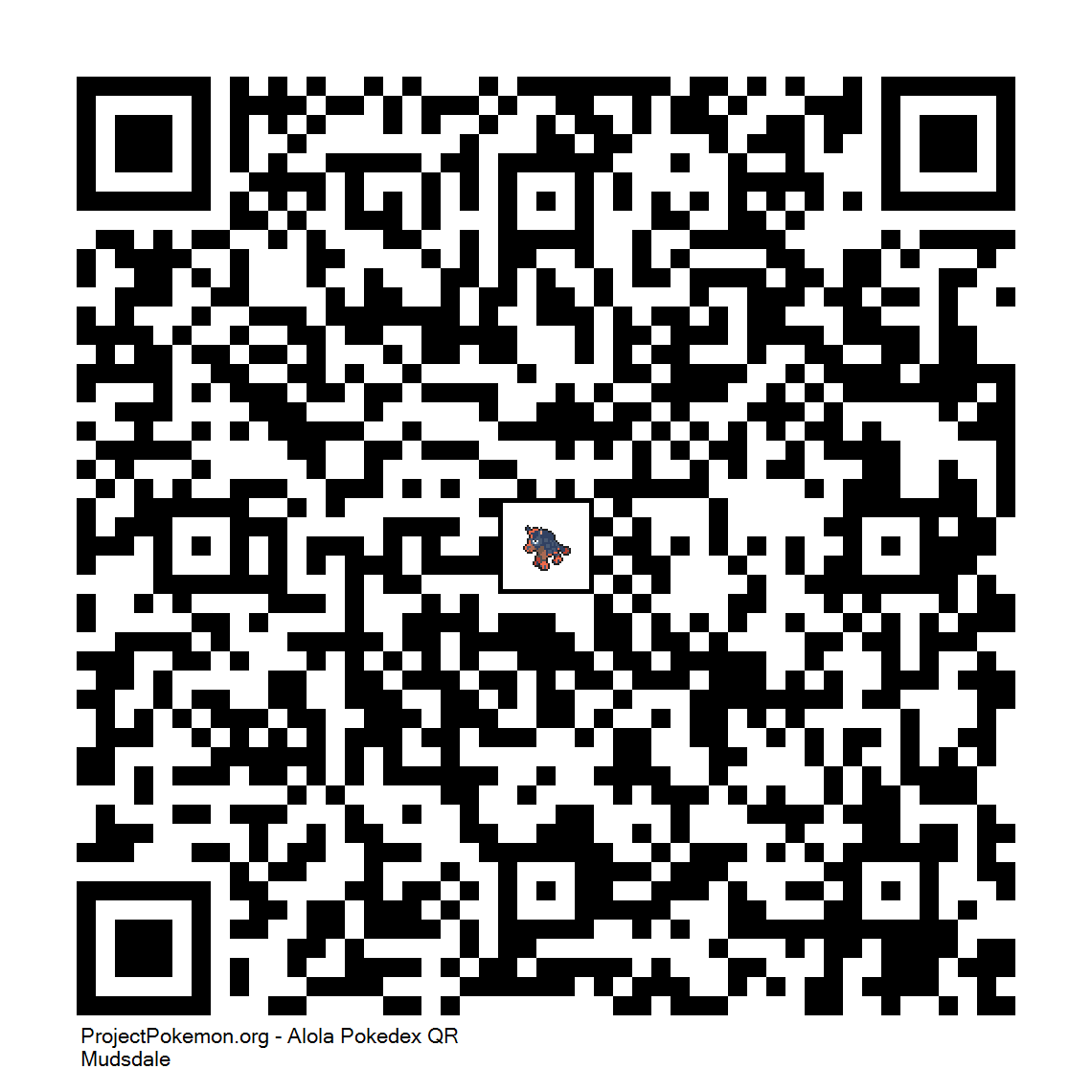 Cdigo QR de Mudsdale